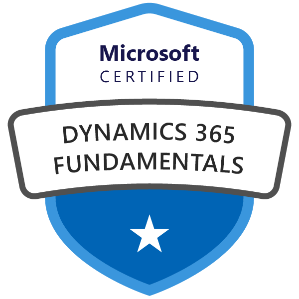 Microsoft Dynamics 365 Fundamentals Certification