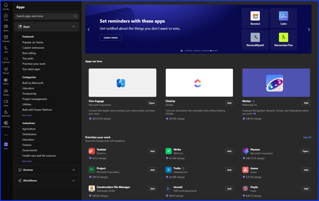 Microsoft Teams App Integration