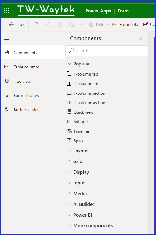 Form Components